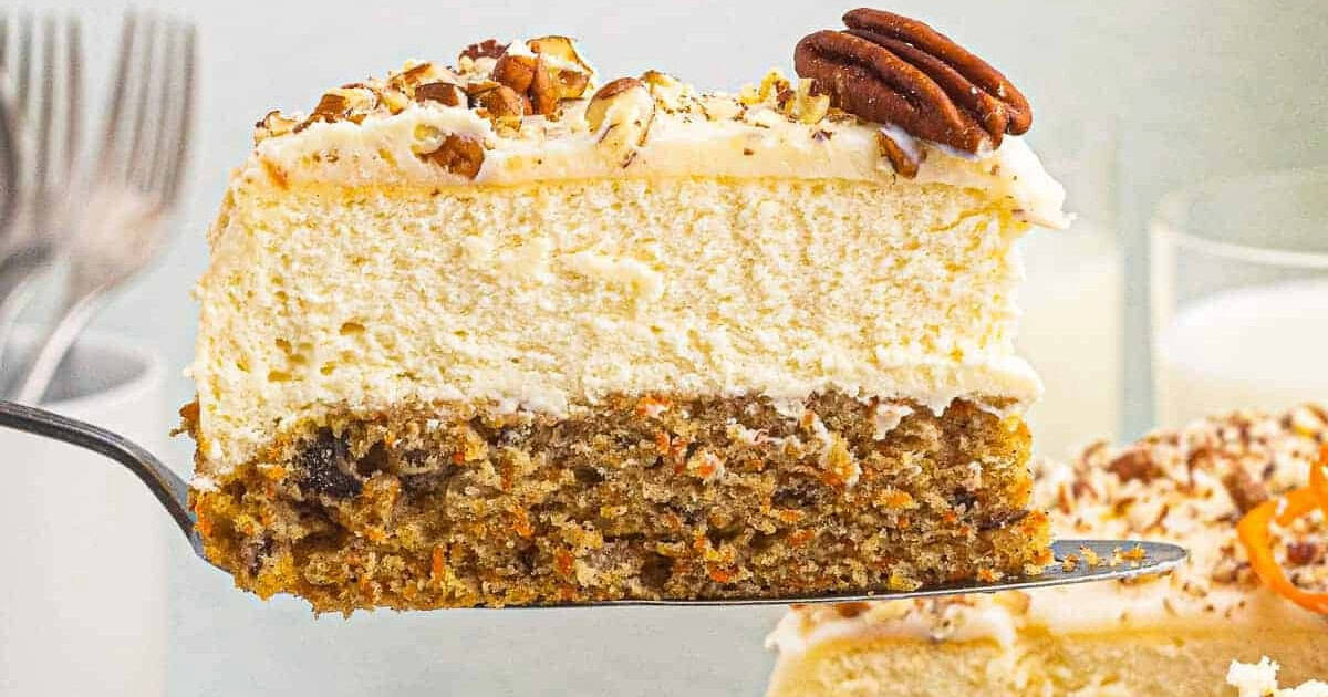 Make This Easy Carrot Cake Cheesecake with a Box Mix Hack